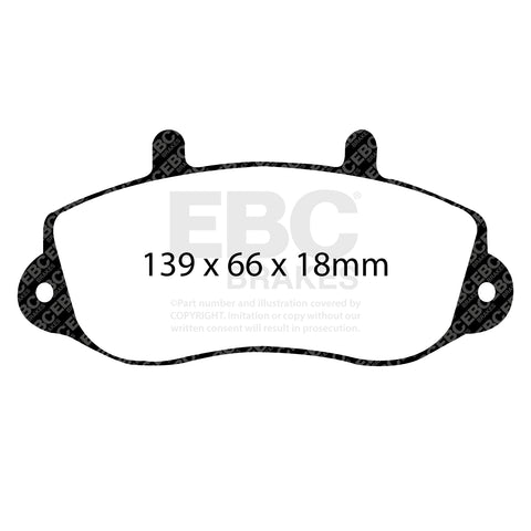 EBC Brakes Pad and Disc Kit (PDKF1522)