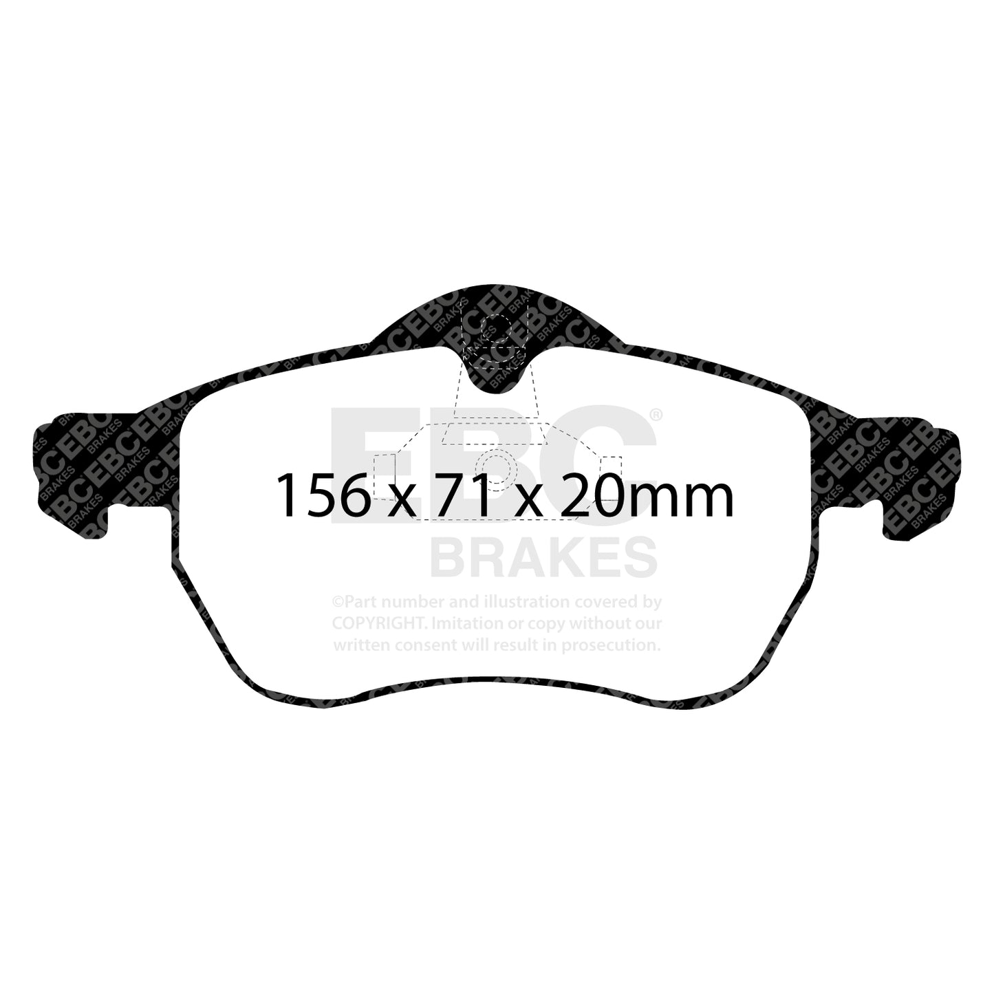 EBC Brakes Pad and Disc Kit (PD13KF532)