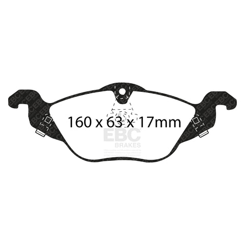 EBC Brakes Pad and Disc Kit (PD11KF224)