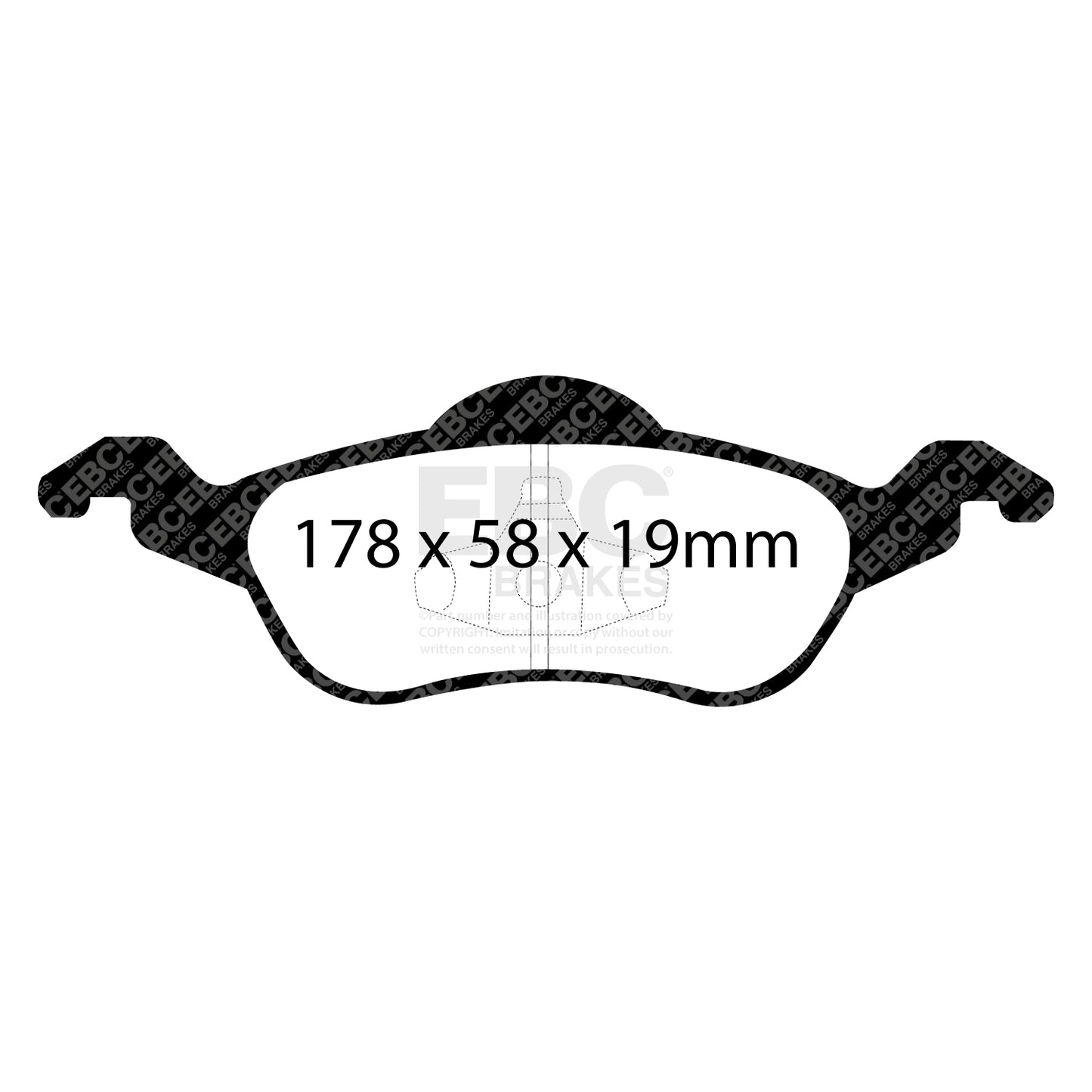 EBC Brakes Pad and Disc Kit (PD18KF042)