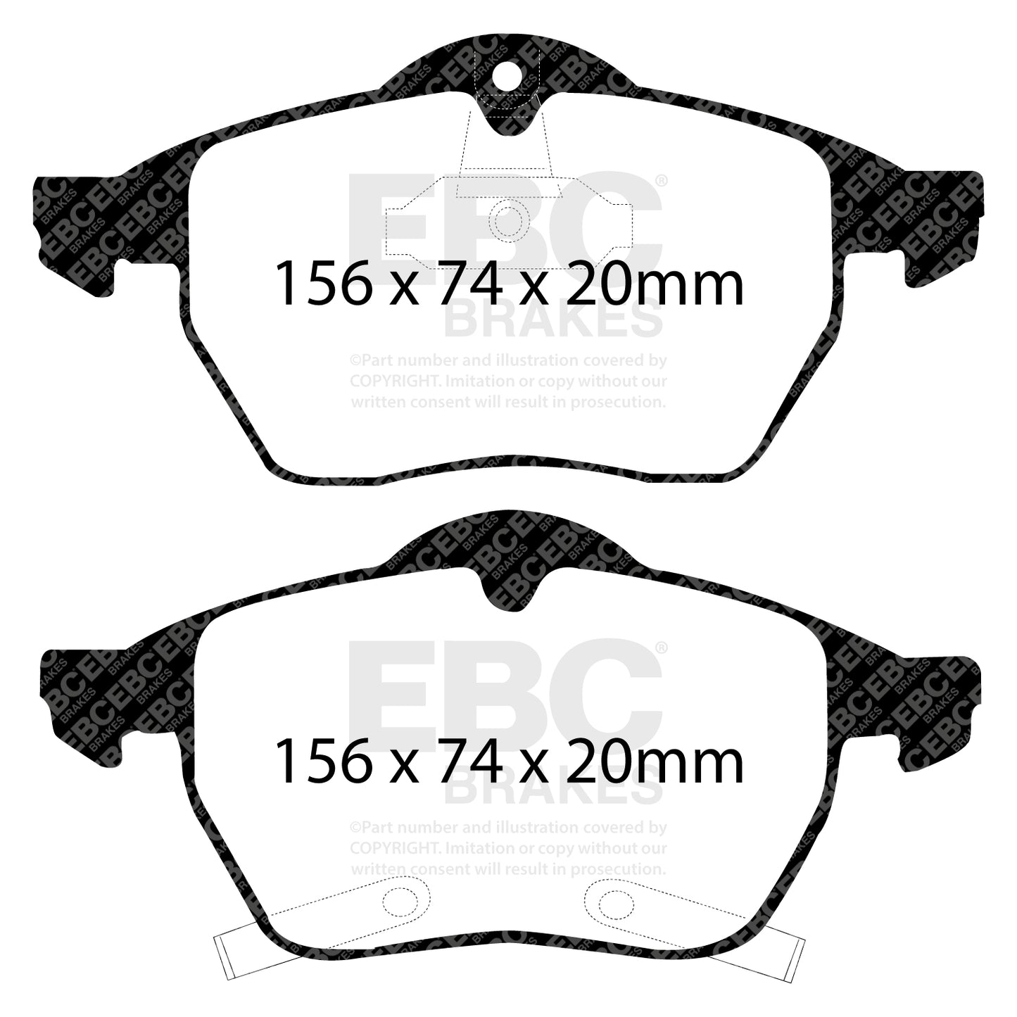EBC Brakes Pad and Disc Kit (PD18KF078)