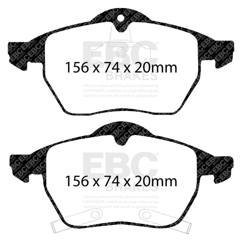 EBC Brakes Pad and Disc Kit (PD18KF078)