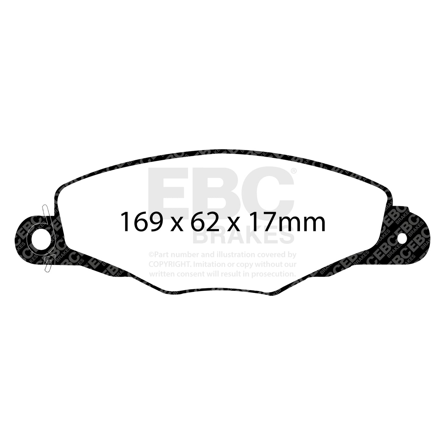 EBC Brakes Pad and Disc Kit (PDKF447)