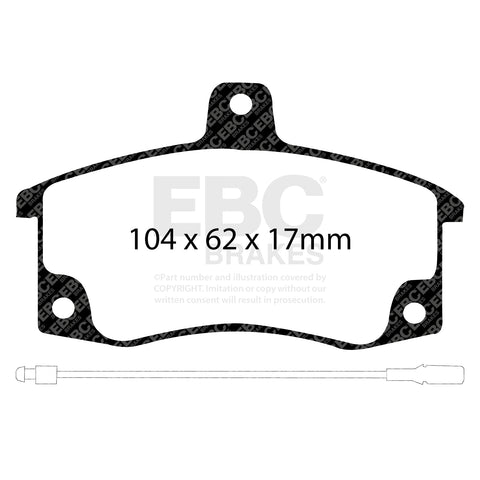 EBC Brakes Pad and Disc Kit (PDKF1030)
