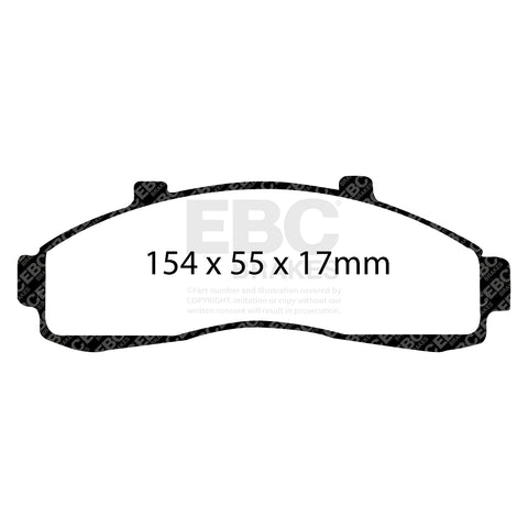 EBC Brakes Pad and Disc Kit (PDKF719)