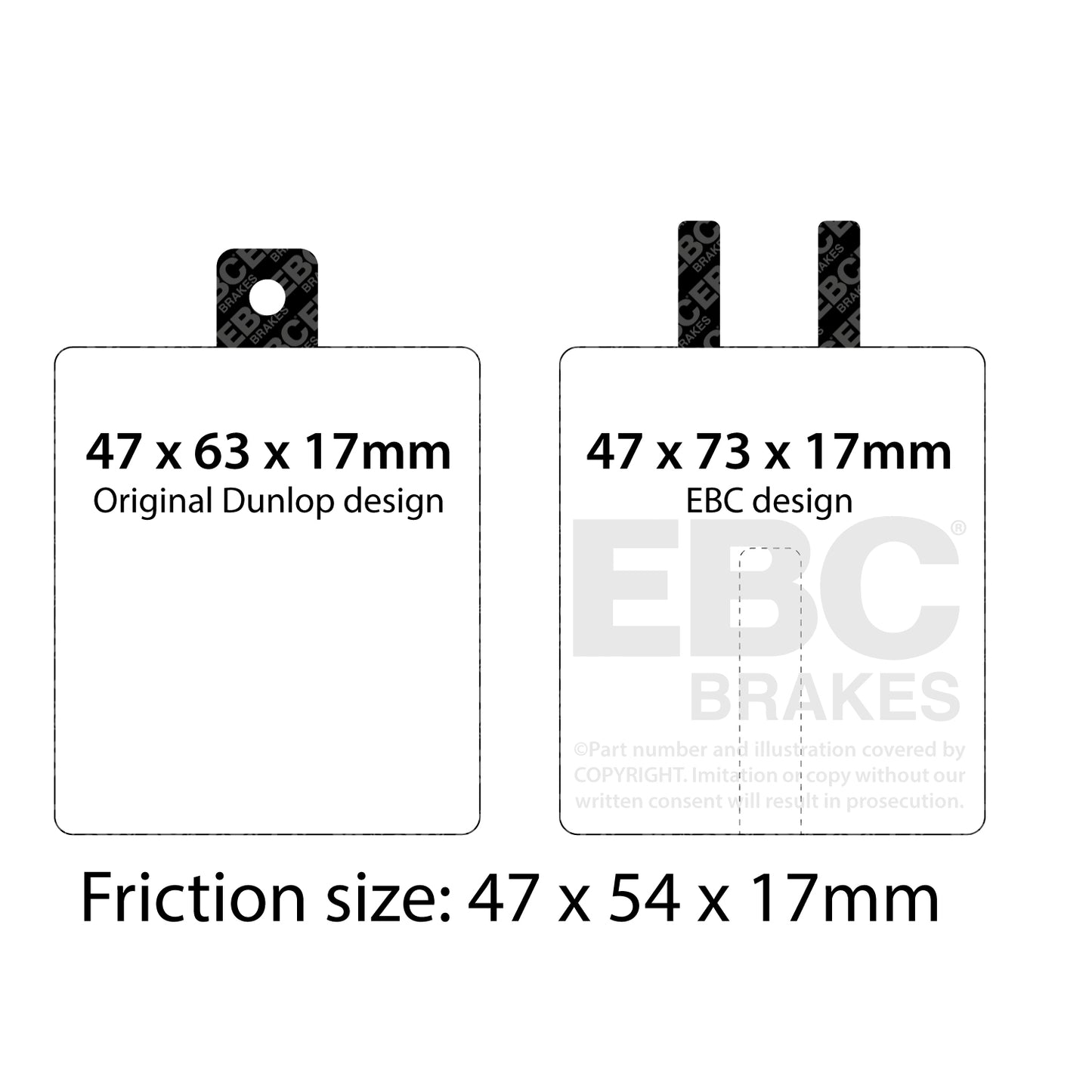 EBC Brakes Pad and Disc Kit (PD11KR097)