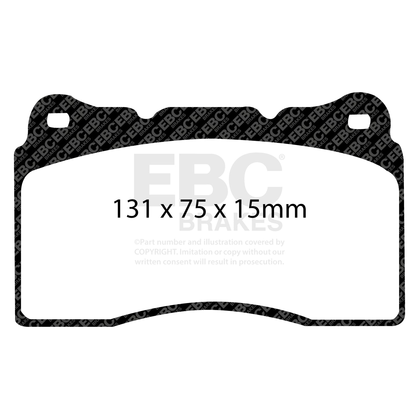 EBC Brakes RPX Racing Pad (DP81210RPX) Front
