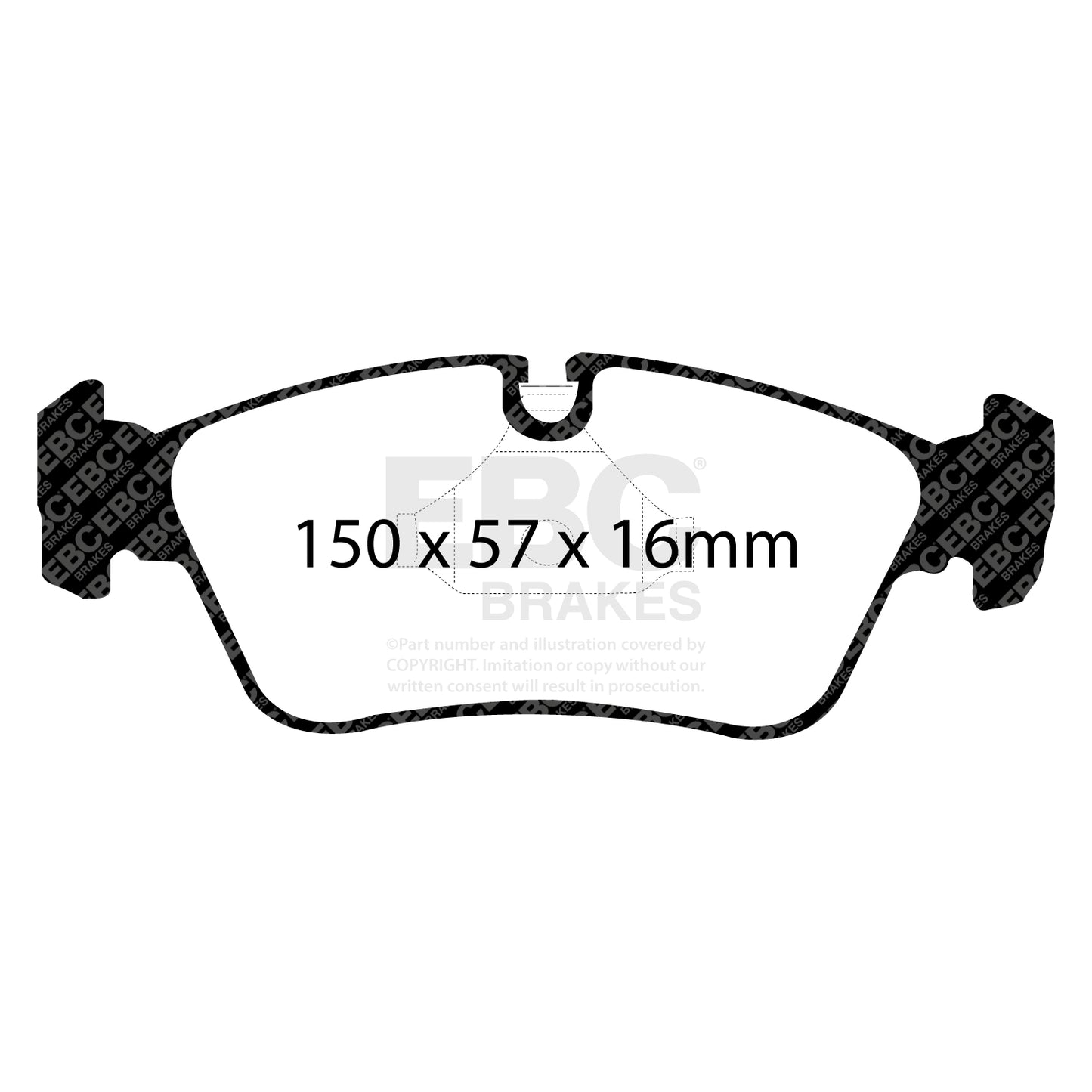 EBC Brakes Pad and Disc Kit (PD19KF260)