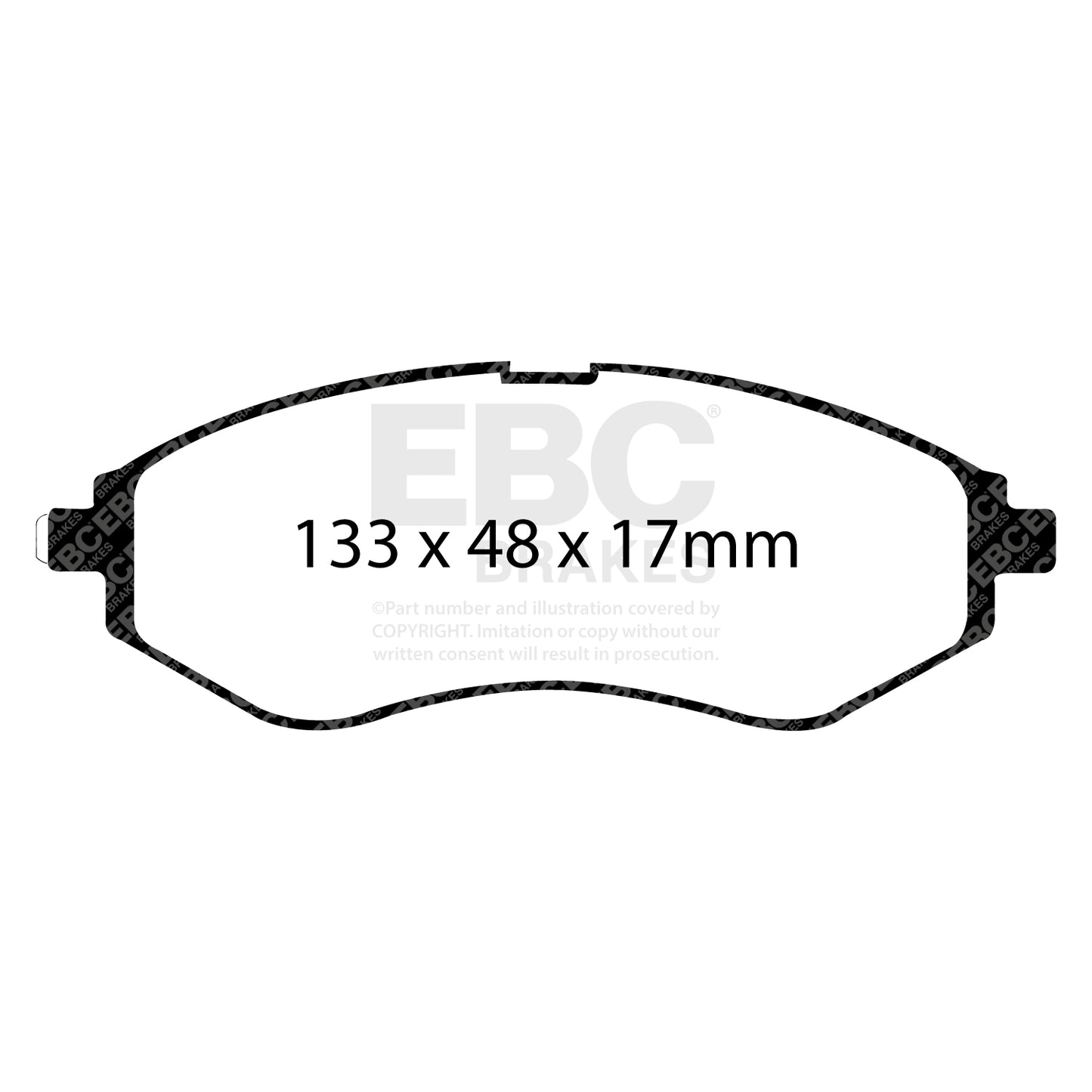 EBC Brakes Pad and Disc Kit (PDKF1620)