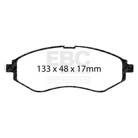 EBC Brakes Pad and Disc Kit (PDKF1620)