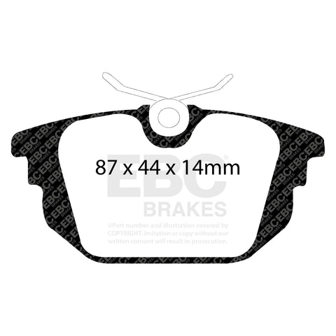EBC Brakes Pad  and  Disc Kit (PD01KR012)