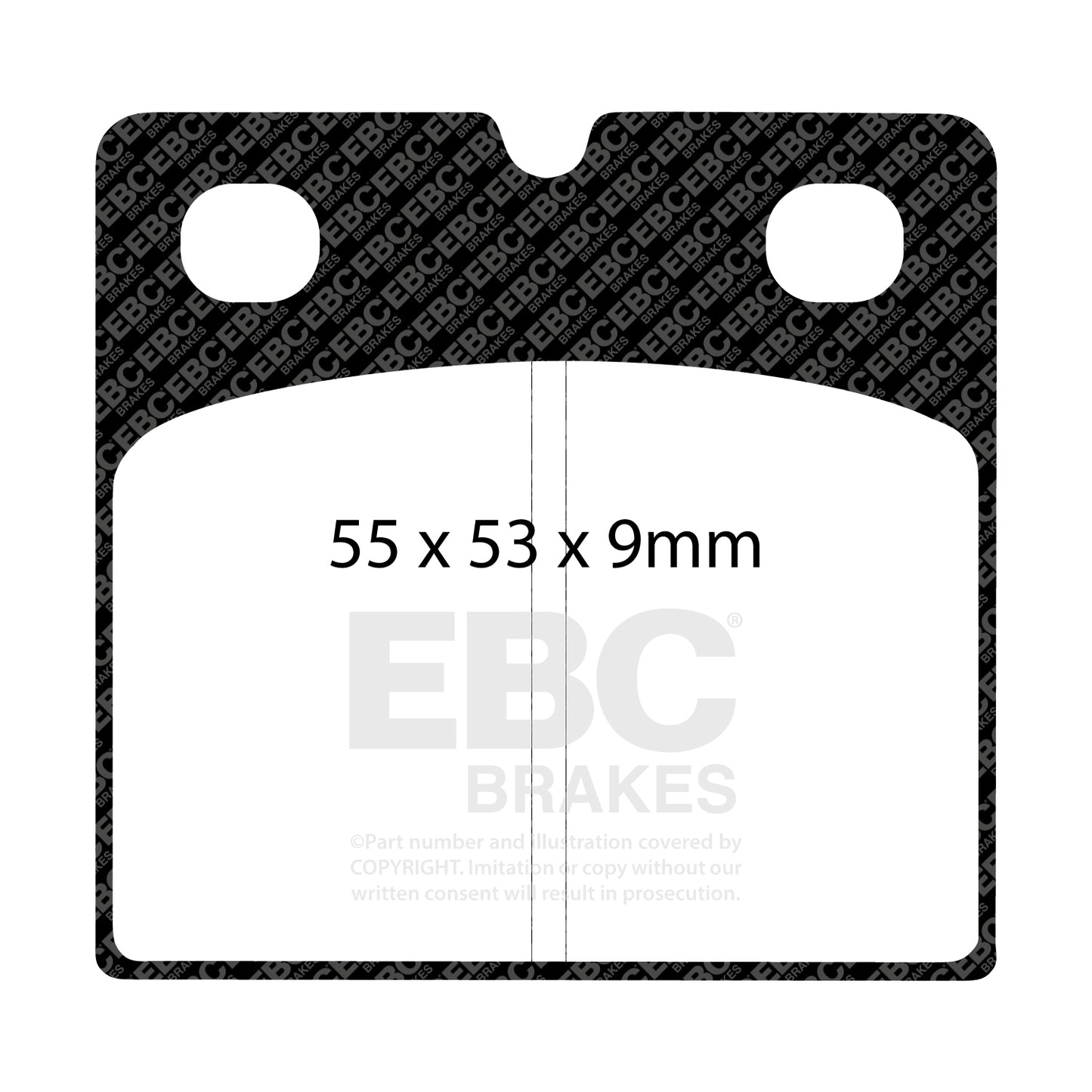 EBC Ultimax OE Replacement Brake Pad Set (DP1215)