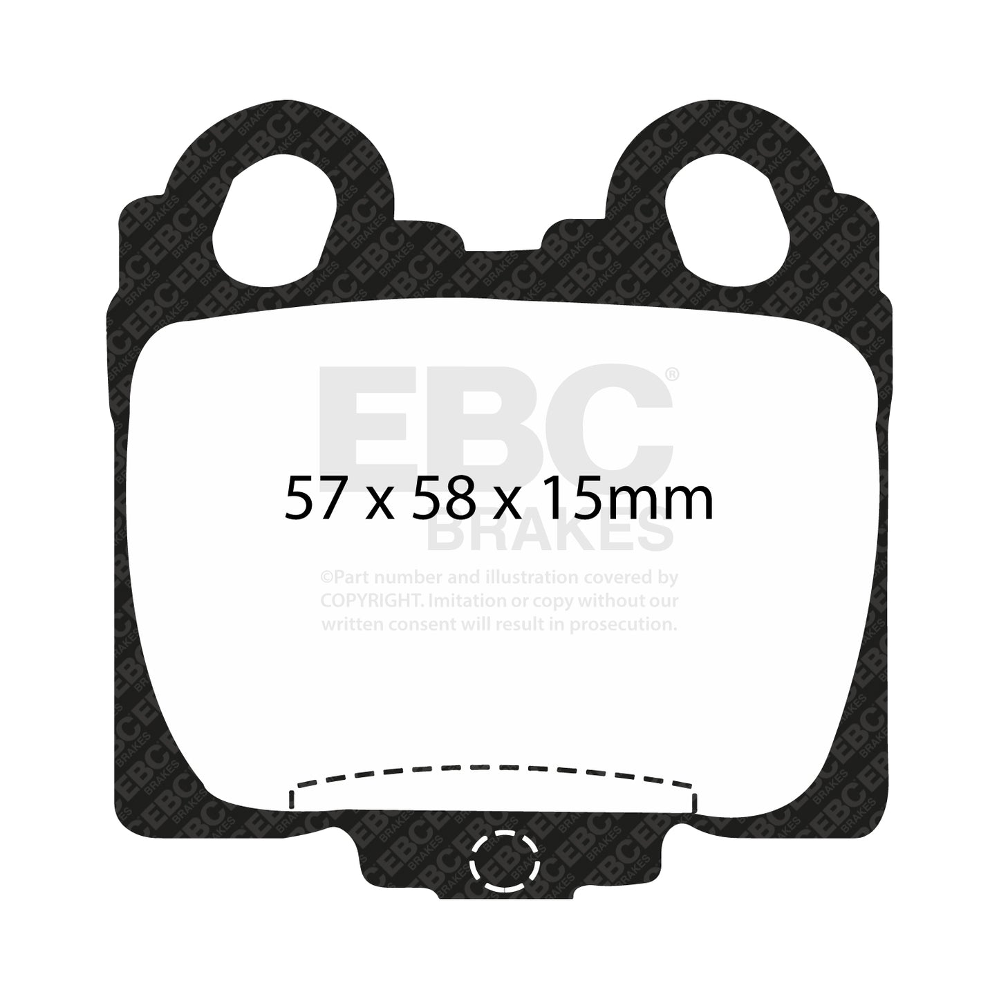 EBC Brakes Pad  and  Disc Kit (PD02KR233)