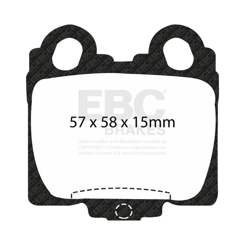 EBC Brakes Pad and Disc Kit (PD07KR115)