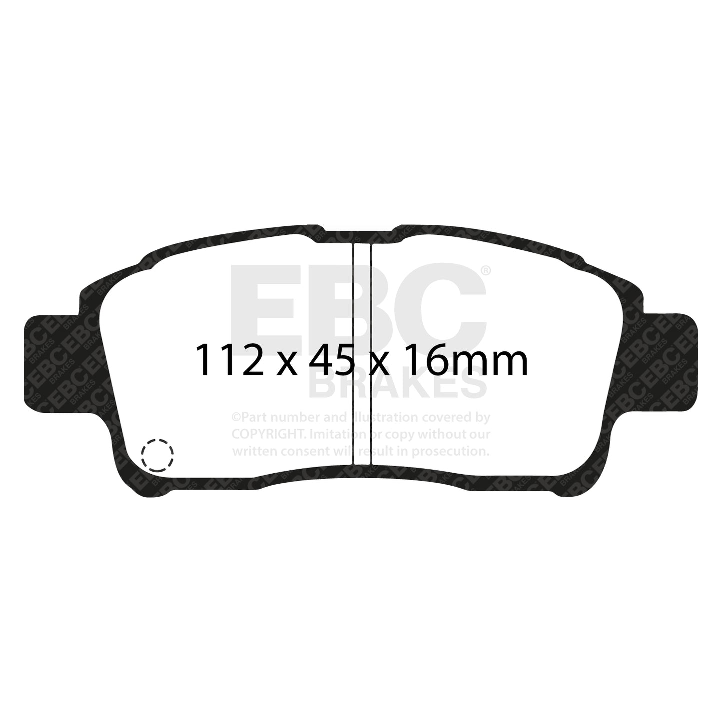 EBC Brakes Pad and Disc Kit (PDKF2017)
