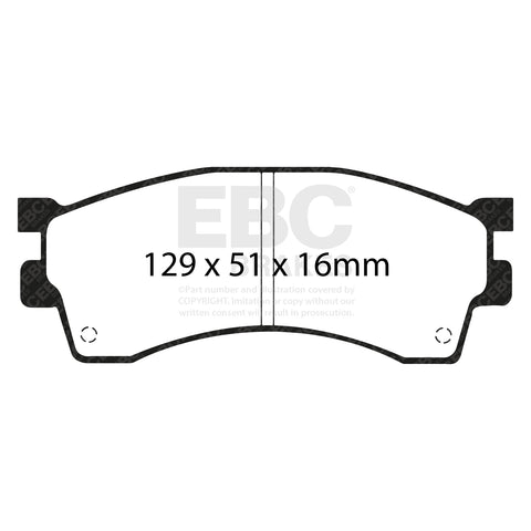 EBC Brakes Pad and Disc Full vehicle Kit (PD40K985)