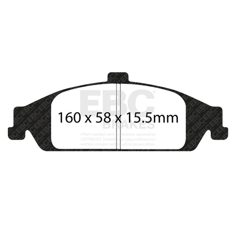 EBC Brakes Pad  and  Disc Kit (PD01KF1624)
