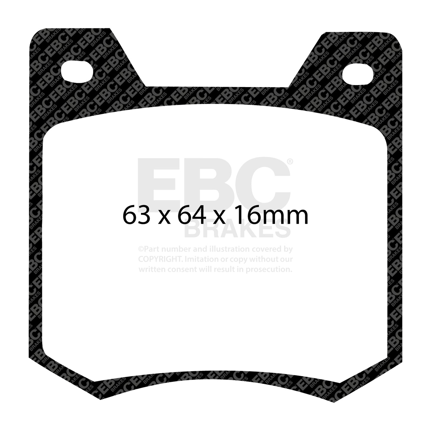 EBC Brakes Pad and Disc Kit (PDKF1558)