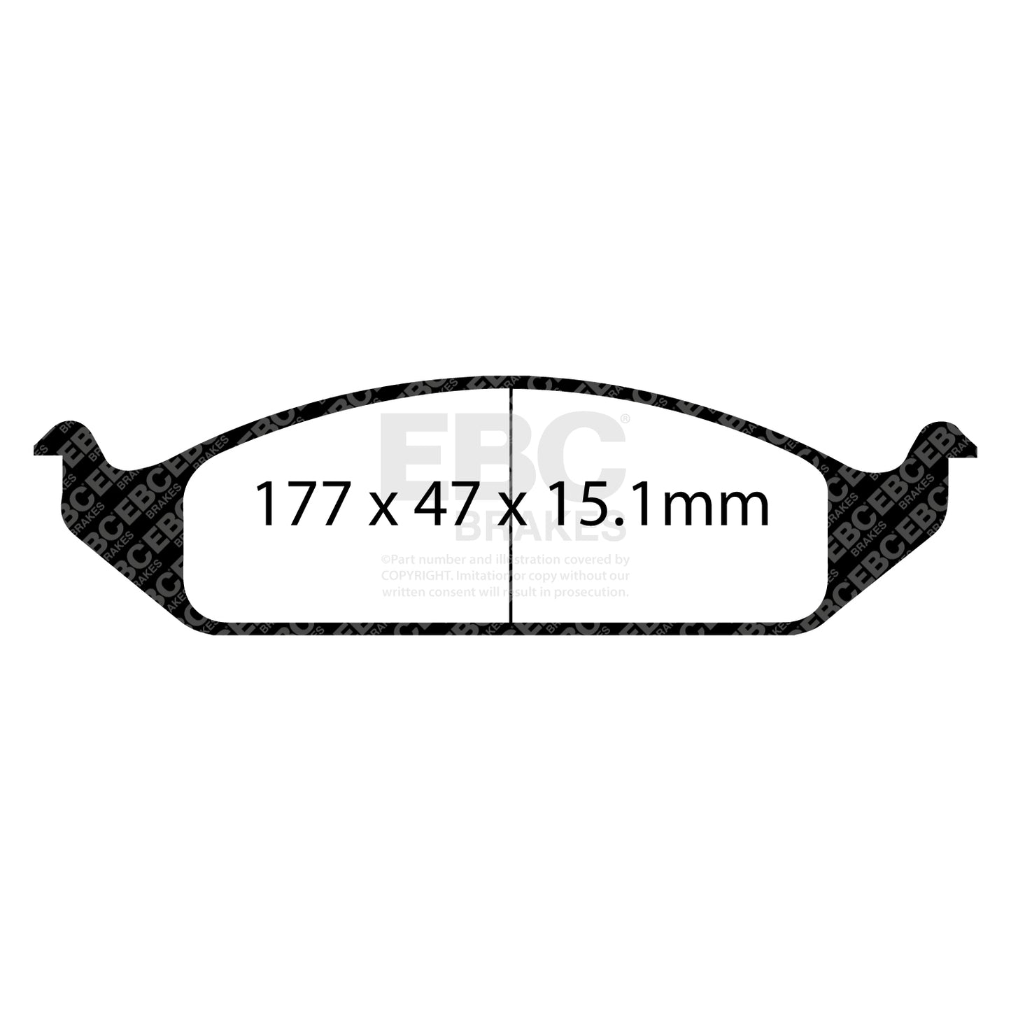 EBC Brakes Pad and Disc Full vehicle Kit (PD40K509)
