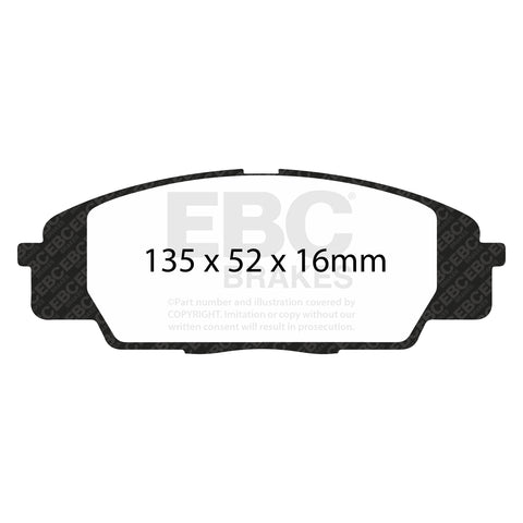EBC Brakes Pad and Disc Full vehicle Kit (PD40K812)