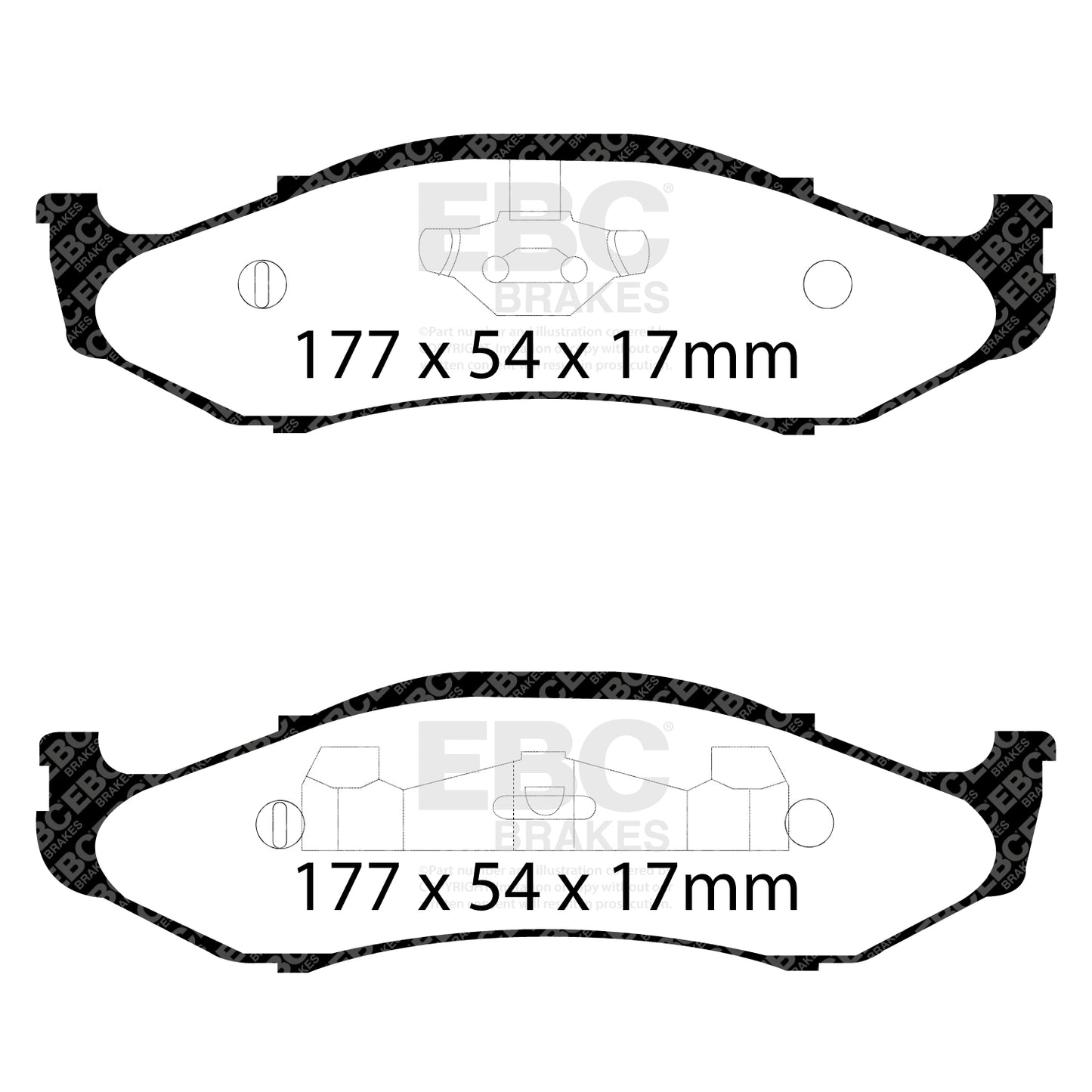 EBC Brakes Pad and Disc Full vehicle Kit (PD40K2106)
