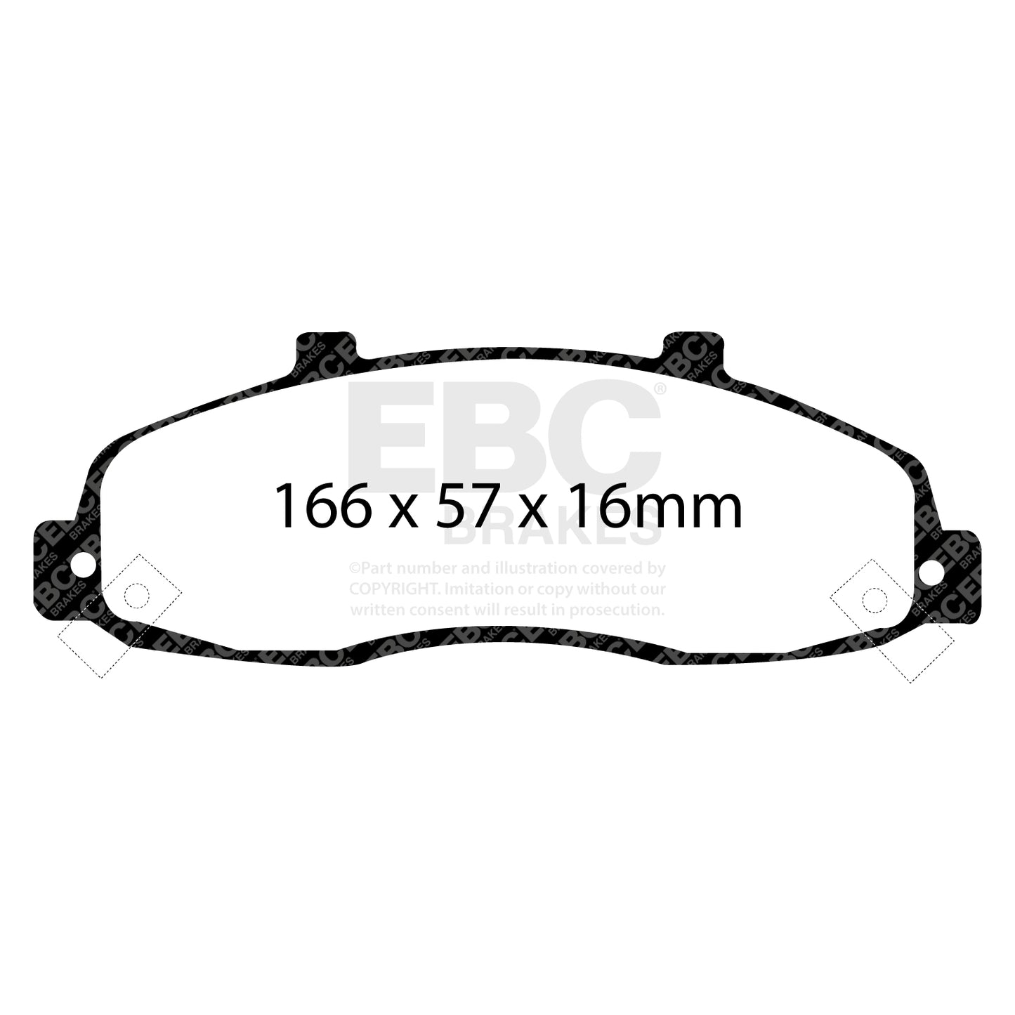 EBC Brakes Pad and Disc Full vehicle Kit (PD40K2110)