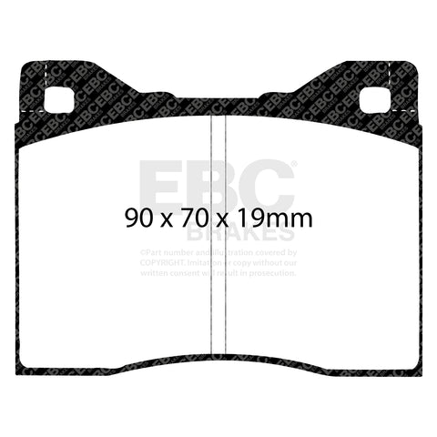 EBC Brakes Pad and Disc Kit (PDKF253)