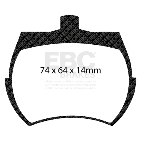 EBC Brakes Pad and Disc Kit (PD11KF303)