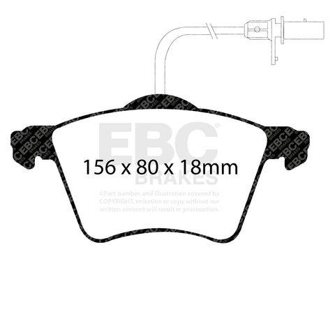 EBC Brakes Pad and Disc Kit (PDKF2078)