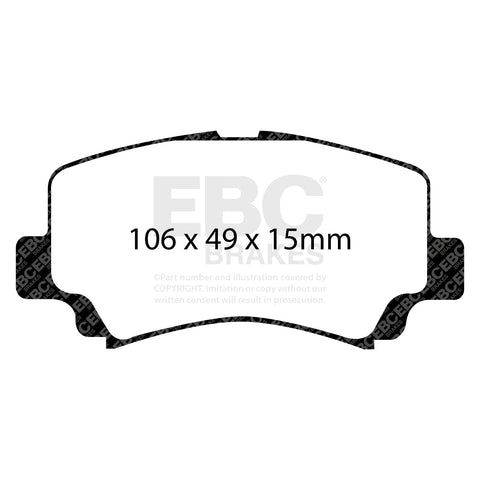EBC Brakes Pad and Disc Kit (PDKF1885)