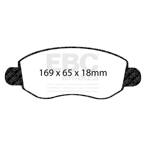 EBC Brakes Pad and Disc Kit (PDKF796)