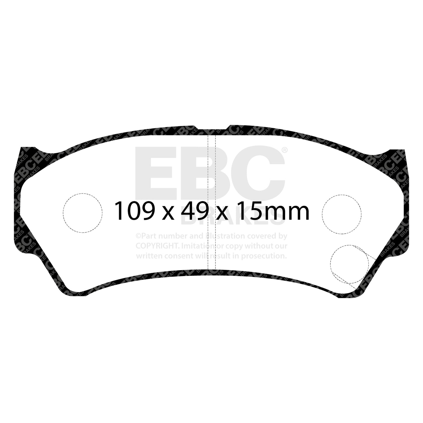 EBC Brakes Pad and Disc Kit (PDKF1860)