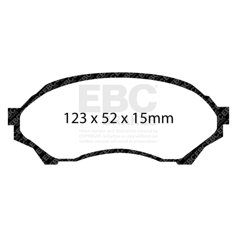 EBC Brakes Pad  and  Disc Kit (PD01KF872)