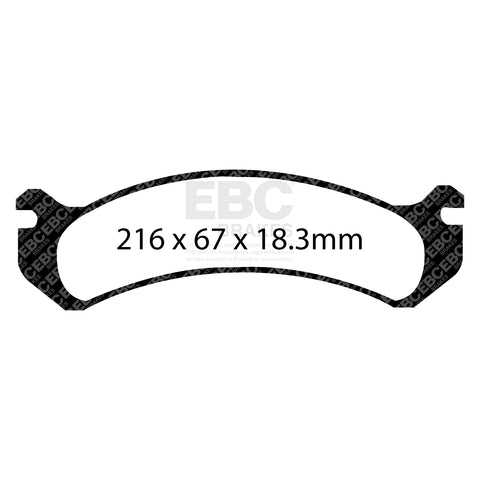 EBC Brakes Pad and Disc Kit (PD06KF127)