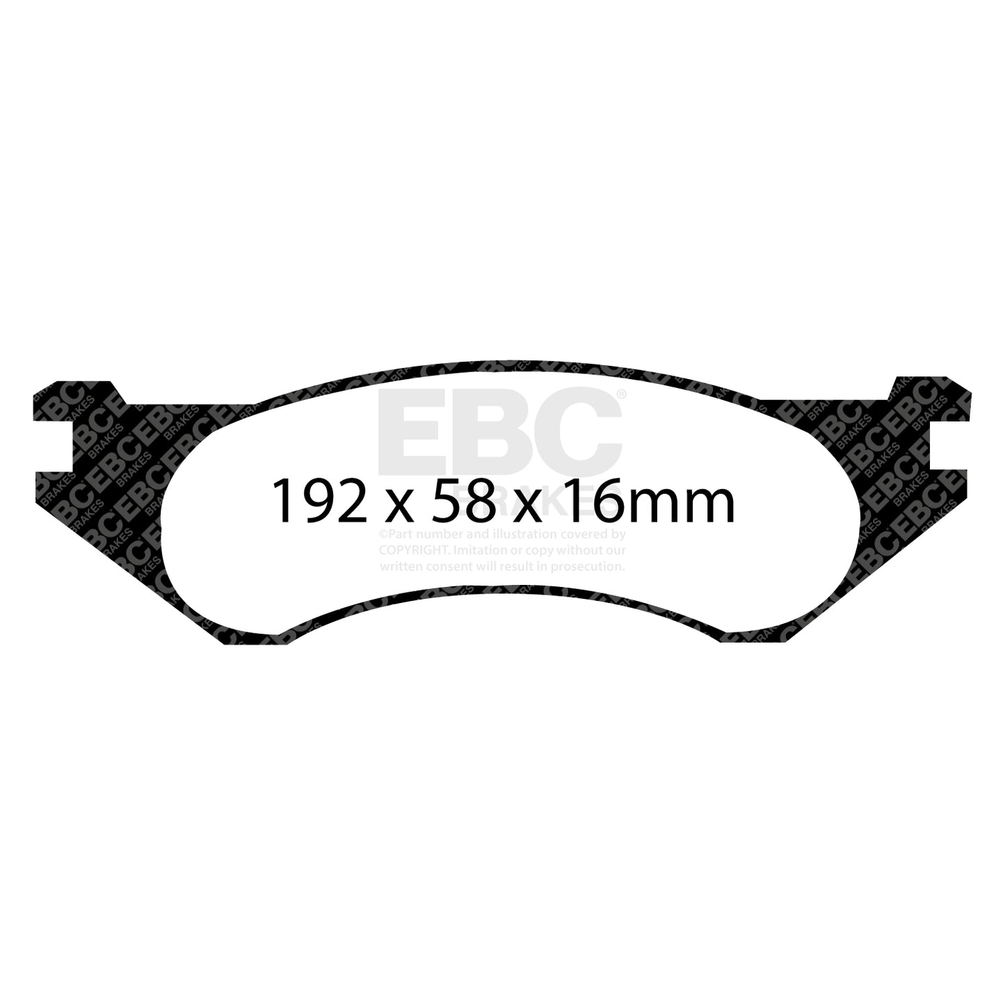 EBC Brakes Pad and Disc Kit (PDKF609)