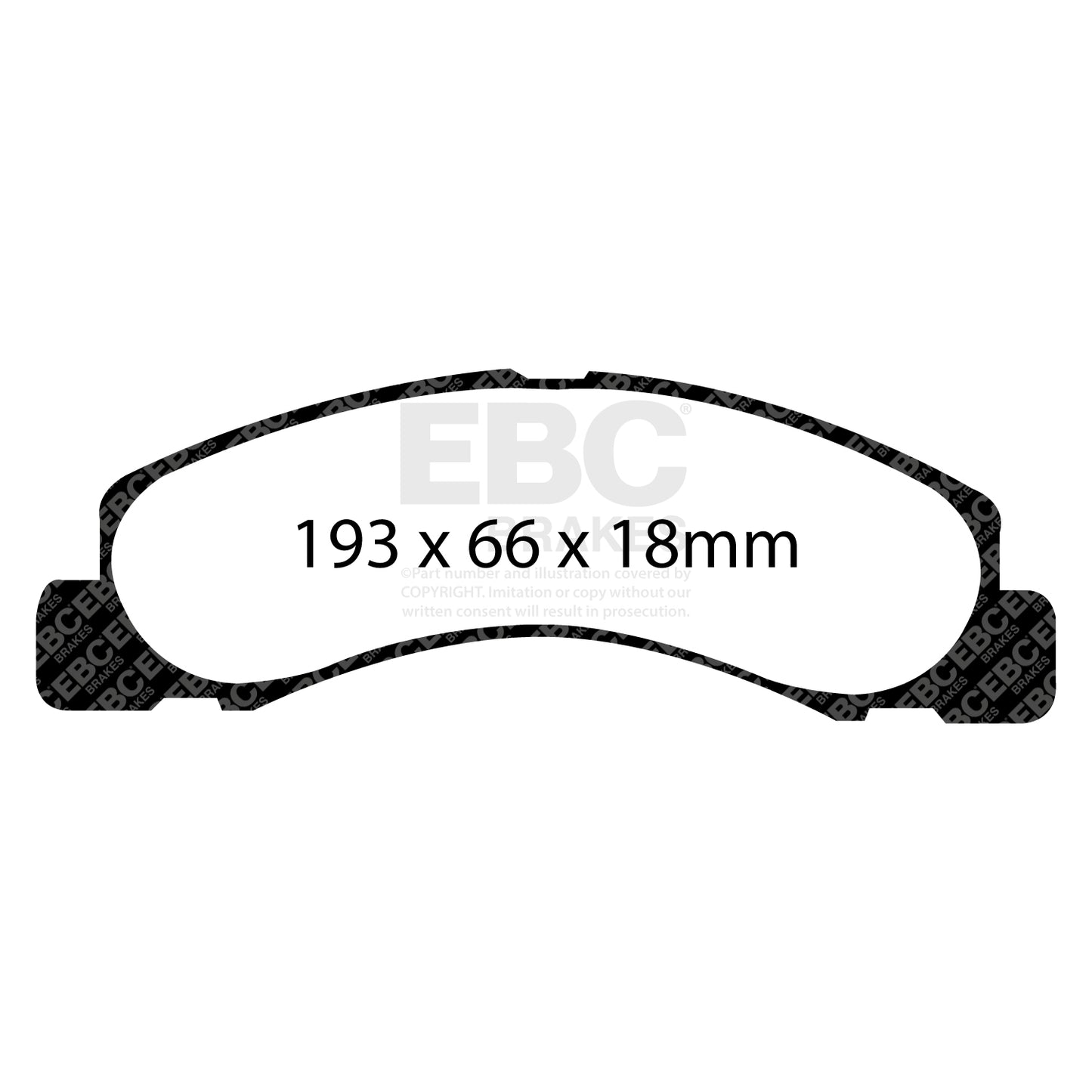 EBC Brakes Pad and Disc Kit (PDKF705)