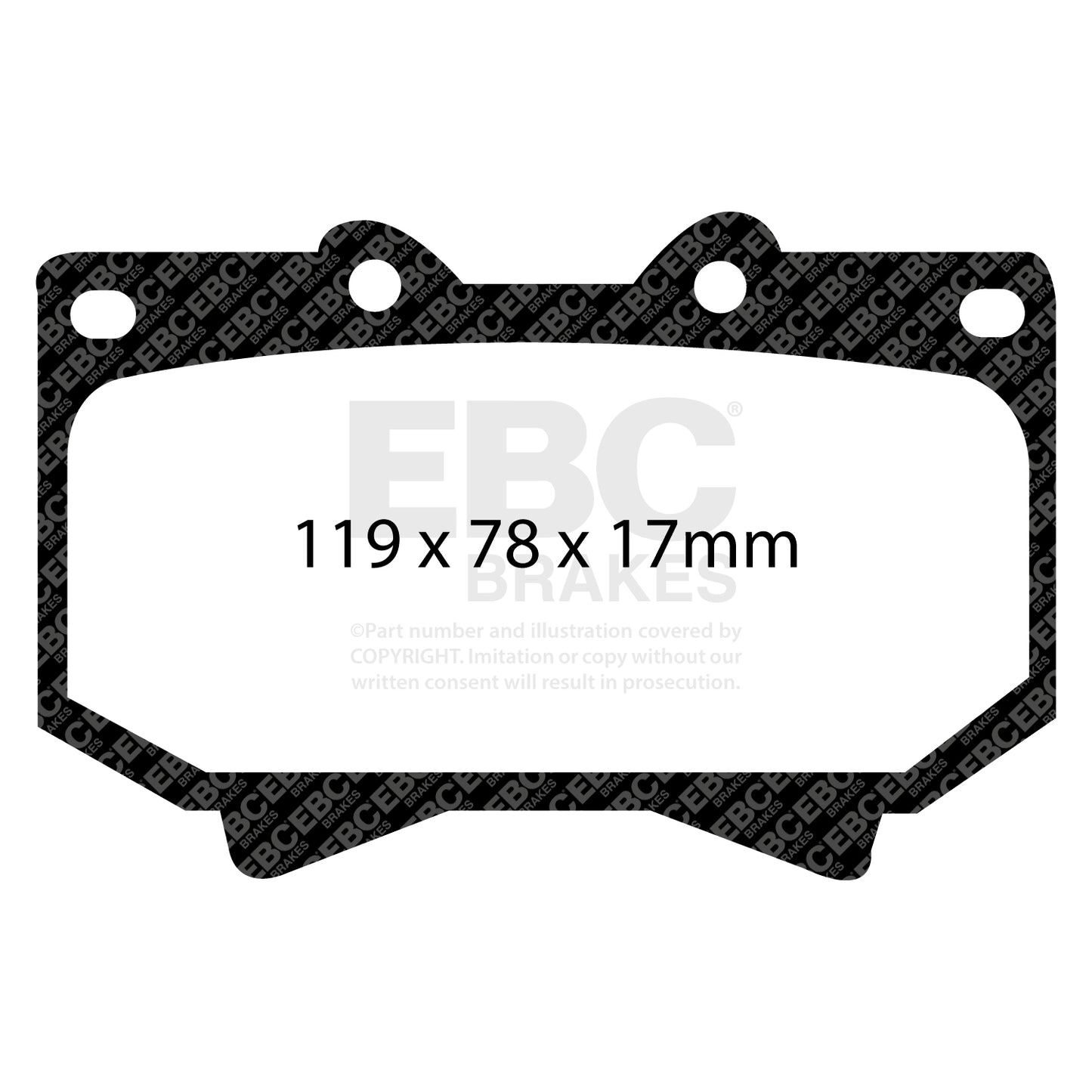 EBC Brakes Pad and Disc Full vehicle Kit (PD40K2116)