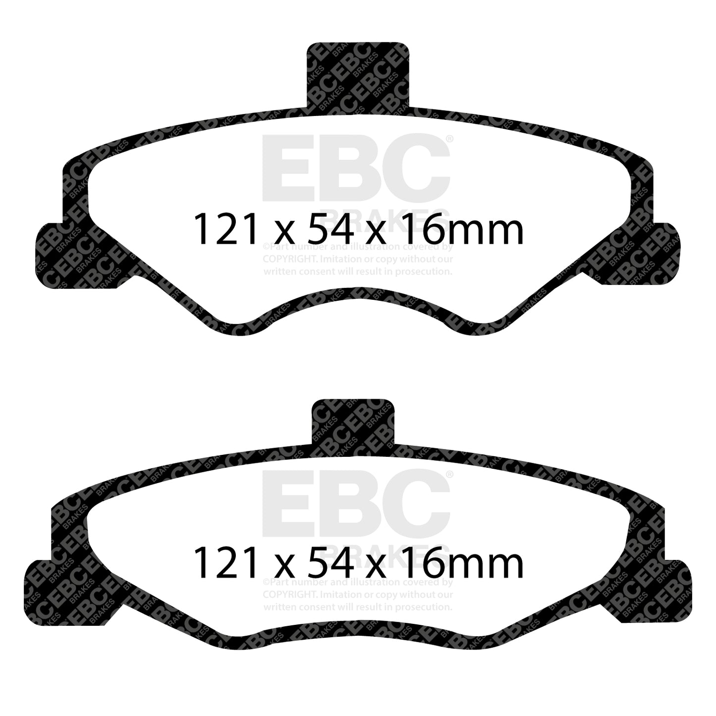 EBC Brakes Pad and Disc Kit (PD03KR205)