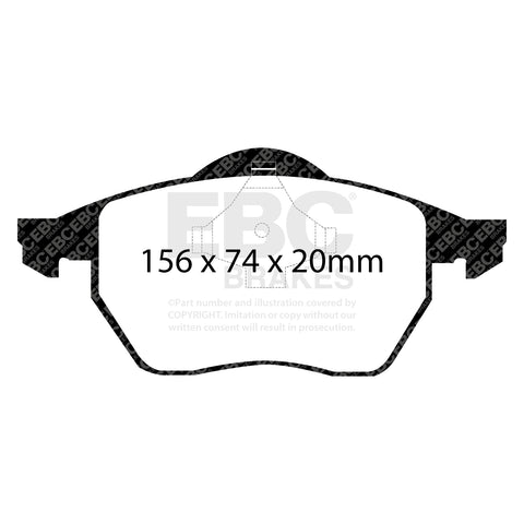 EBC Brakes Pad and Disc Full vehicle Kit (PD40K1944)