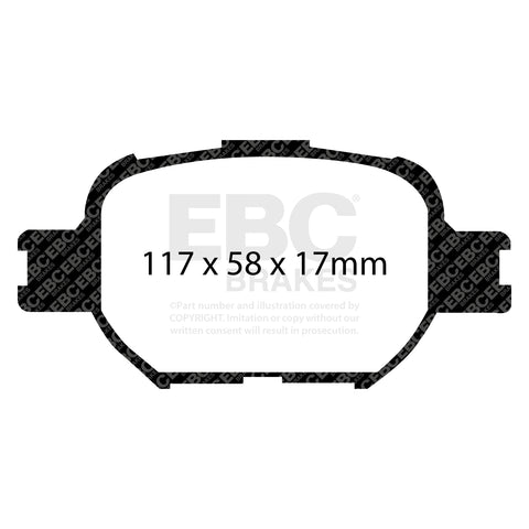 EBC Brakes Pad and Disc Full vehicle Kit (PD40K1824)