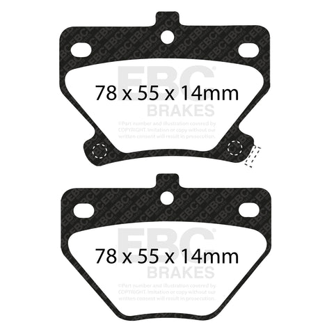 EBC Brakes Pad and Disc Kit (PD03KR688)