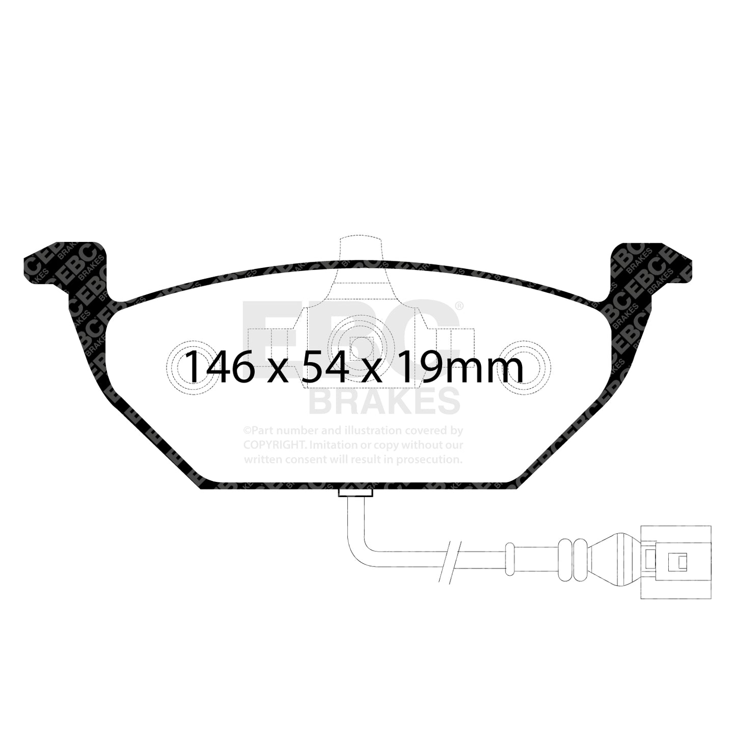 EBC Brakes Pad and Disc Kit (PD06KF816)