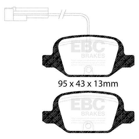 EBC Brakes Pad and Disc Full vehicle Kit (PD40K002)
