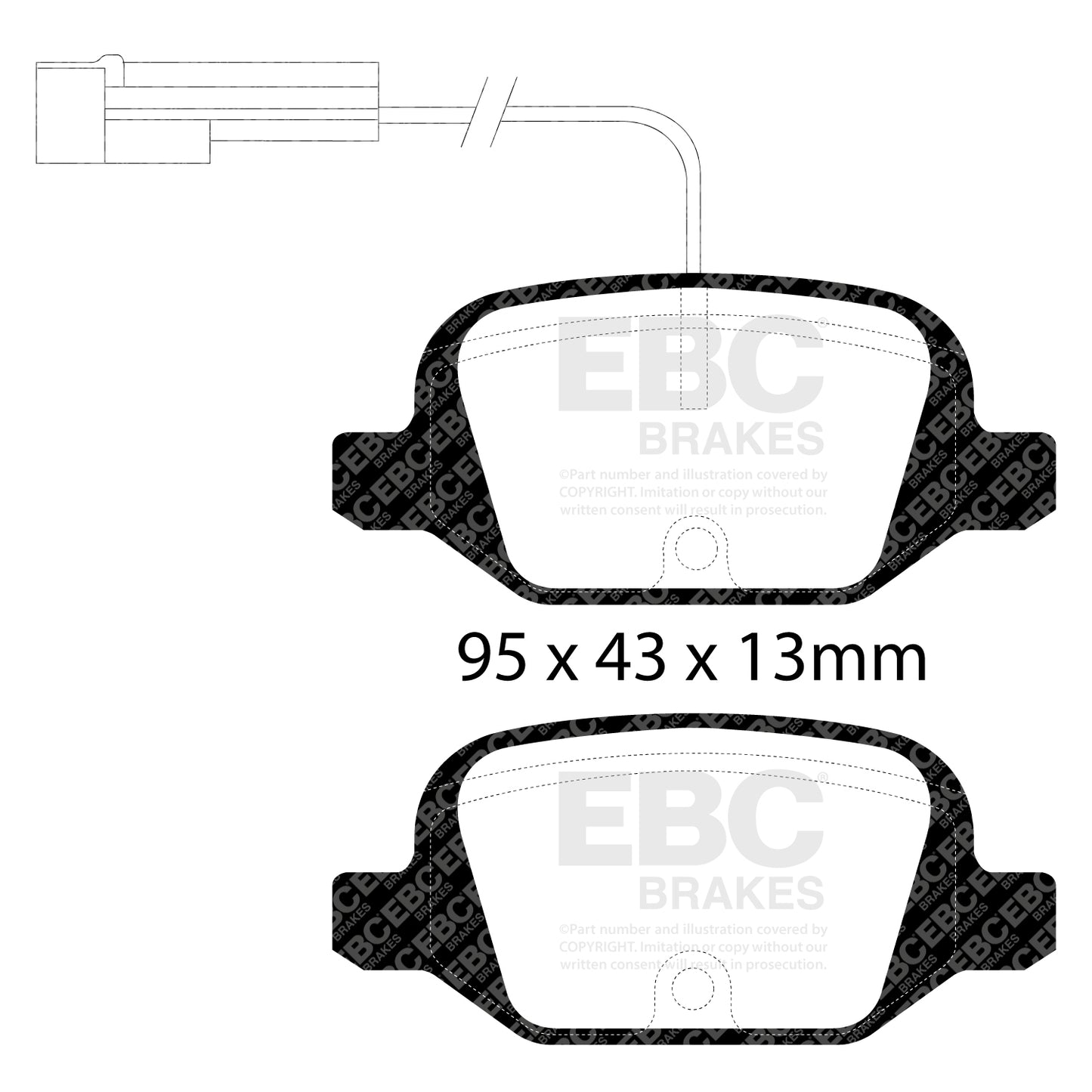 EBC Brakes Pad and Disc Kit (PD08KR369)