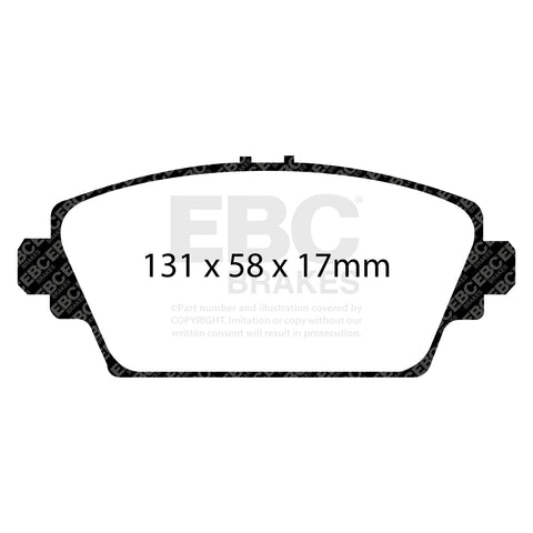 EBC Brakes Pad and Disc Full vehicle Kit (PD40K816)