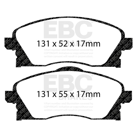 EBC Brakes Pad and Disc Kit (PDKF1511)
