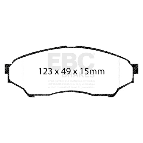 EBC Brakes Pad  and  Disc Kit (PD01KF1039)