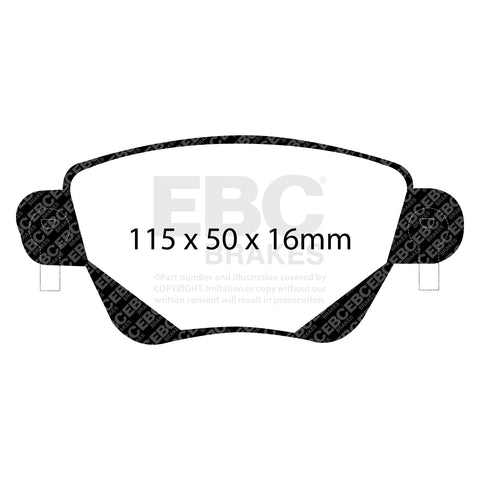 EBC Brakes Pad and Disc Kit (PD03KR297)