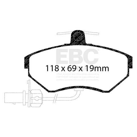 EBC Brakes Pad and Disc Kit (PD16KF081)