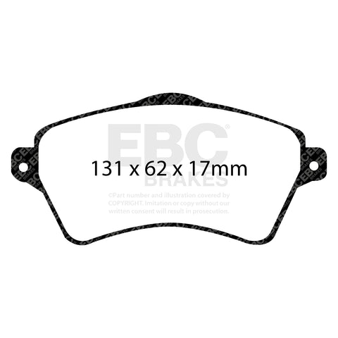 EBC Brakes Pad and Disc Kit (PDKF1071)